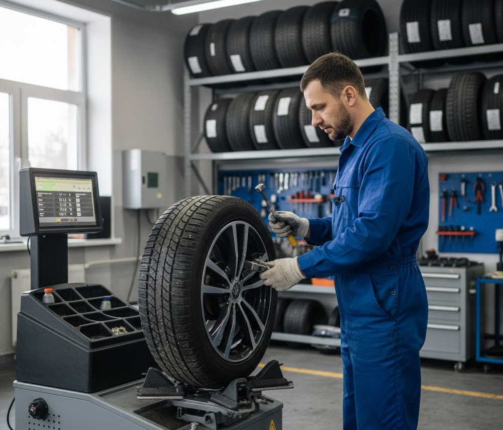 Balansirovka-koles-v-shinomontazhe